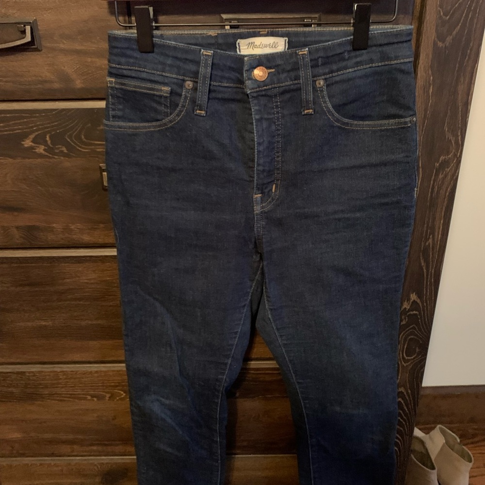 Madewell ankle cut jeans